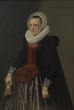 Portrait of a Lady, 1621. Creators: Nicolaes Eliasz Pickenoy, Michiel van Mierevelt.