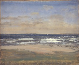 The Beach at Rågeleje, 1843. Creator: Peter Christian Thamsen Skovgaard.