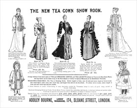 ''Addley Bourne Ladies Warehouse; The New Tea Gown Show Room', 1891. Creator: Unknown.