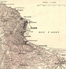 ''Alger et ses environs; Afrique du nord', 1914. Creator: Unknown.