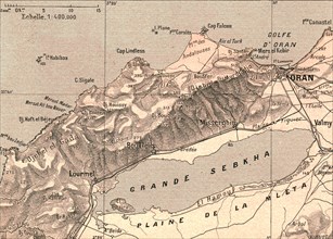 ''La Sahel d'Oran et la Grande Sebkha; Afrique du nord', 1914. Creator: Unknown.