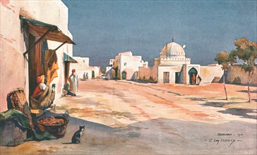 ''Casablanca. Place de la mosquee; Afrique du nord', 1912. Creator: Unknown.
