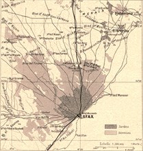 ''Olivettes de Sfax; Afrique du nord', 1914. Creator: Unknown.