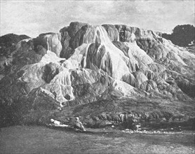 ''Hammam Meskoutine. Cascade d'eau chaude; Afrique du nord', 1914. Creator: Unknown.