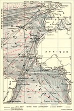 ''Les routes l'Atlantique; L'Ouest Africain', 1914. Creator: Unknown.