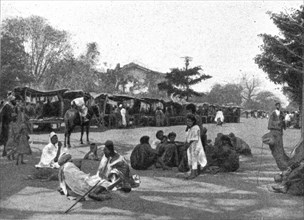 ''Le marche de Thies; L'Ouest Africain', 1914. Creator: Unknown.