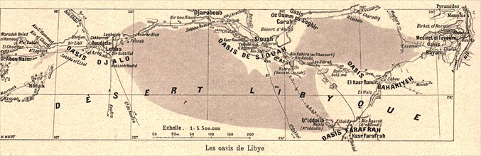 ''Les oasis de Libye; Le Nord-Est Africain', 1914. Creator: Unknown.