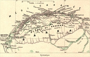 ''Cyrenaique; Le Nord-Est Africain', 1914. Creator: Unknown.