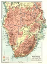 ''Afrique Anglaise, Sud- Ouest Africain; Afrique Australe', 1914. Creator: Unknown.