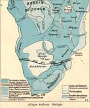 ''Afrique Australe. Geologie; Afrique Australe', 1914. Creator: Unknown.