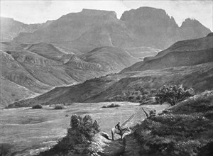 ''Une vue des Drakensbergen; Afrique Australe', 1914. Creator: Unknown.