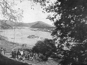 ''Les rapides du Zambeze a Kebrabassa; Afrique Australe', 1914. Creator: Unknown.