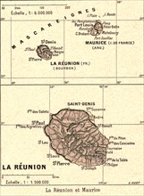 ''La Reunion et Maurice; Iles Africaines de la mer des Indes', 1914. Creator: Unknown.