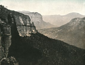 ''Une vallee dans les Montagnes Bleues; Iles Africaines de la mer des Indes', 1914. Creator: Unknown.