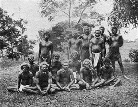 ''Indigenes de la peninsule de la GazelleLes Terres Du Pacifique', 1914. Creator: Unknown.