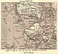 ''Baie de Manille; Les Terres Du Pacifique', 1914. Creator: Unknown.