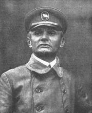 'Le "Deutschland"; Le capitaine Koenig, commandant du "Deutschland"', 1916. Creator: Unknown.