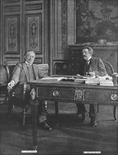 'Les deux Grands Collaborateurs; M Lloyd George et M Aristide Briand', 1916. Creator: Jean Clair-Guyot.