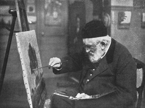 'Le Peintre Henri-Joseph Harpignies', 1916. Creator: Manuel.