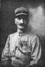 'Le lieutenant-colonel Regnier; commandant le regiment d'infanterie coloniale du Maroc', 1916. Creator: Manuel.
