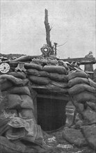 'La bataille de la Somme; Pendules trouvees par nos soldats dans une cagna allemande de la..., 1916. Creator: Unknown.