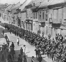''Victoires sur le Front Oriental; Les empires centraux ont incendie l'Europe', 1914. Creator: Unknown.