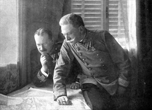 ''Les Premiers coups de canon; Le General Conrad de Hotzendorf', 1914. Creator: S Chernov.