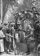 'L'Armee Britannique; sur nos routes de France', 1914. Creator: Unknown.