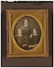 Three unidentified woman, between 1847 and 1860. Creator: James Presley Ball.