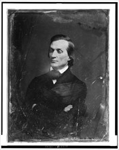 Solon Borland, half-length portrait, facing three-quarters left, between 1844 and 1860. Creator: Mathew Brady.