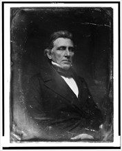 William McKendree Gwin, half-length portrait, three-quarters to the right, between 1844 and 1860. Creator: Mathew Brady.