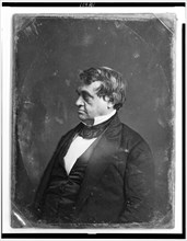 Walter Restored Jones, half-length portrait, nearly in profile to left, between 1844 and 1855. Creator: Mathew Brady.