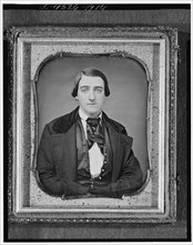 Unidentified man, friend of Clara Barton, head-and-shoulders portrait..., between 1840 and 1860. Creator: Unknown.