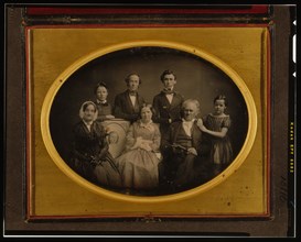 Portrait of the Prime family, October 1852. Creator: Unknown.