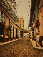 Calle de Habana, Habana, c1900. Creator: William H. Jackson.