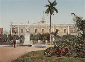 Palacio del Gobierno General, Habana, c1900. Creator: William H. Jackson.