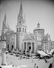 Cathedral of Guadalajara, between 1880 and 1897. Creator: William H. Jackson.