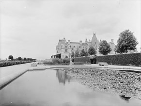 Biltmore House from the south terrace, c1902. Creator: William H. Jackson.