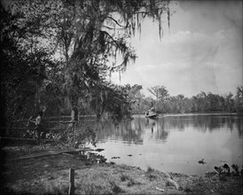 Monroe Landing, Rice Creek, between 1880 and 1897. Creator: William H. Jackson.