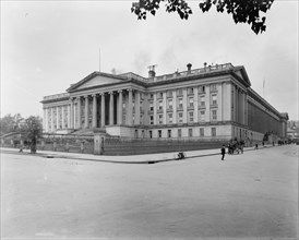 U.S. Treasury, Washington, D.C., between 1880 and 1897. Creator: William H. Jackson.