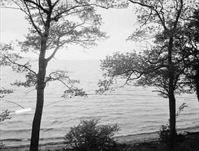 Chautauqua Lake from Long Point, between 1880 and 1897. Creator: William H. Jackson.