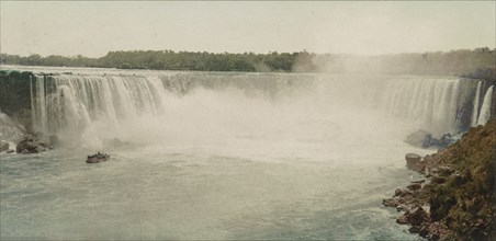 Niagara, general view of Horseshoe Falls, ca 1900. Creator: Unknown.