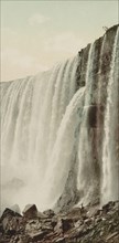 Niagara, Falls from [below?], ca 1900. Creator: Unknown.