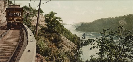 Niagara, the lower Gorge, ca 1900. Creator: Unknown.