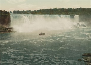 Niagara, American Falls from Canadian shore, c1898. Creator: Unknown.