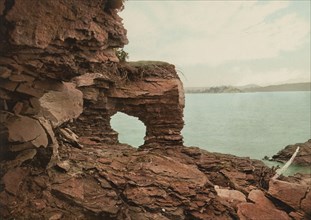 Arch Rock, Presque Isle [Park], Lake Superior, c1898. Creator: Unknown.