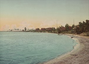 Along the shore at Harbor Beach, Michigan, c1901. Creator: Unknown.