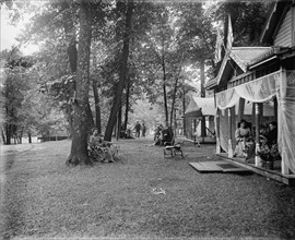 Cottages at Maplewood, between 1880 and 1899. Creator: Unknown.