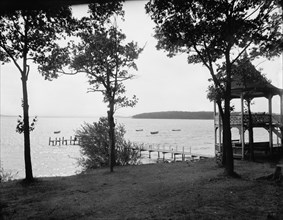 Green Lake, [Wisconsin], c1898. Creator: Unknown.