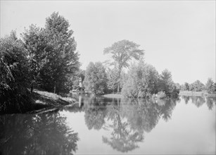 Palmer Park, the lake, between 1880 and 1899. Creator: Unknown.